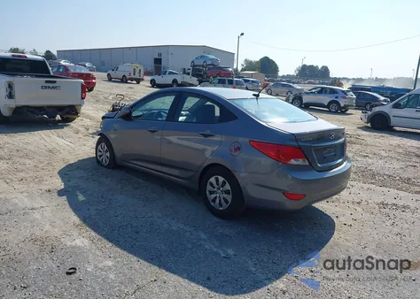 2015 Hyundai Accent Gls из США, поврежденный, VIN KMHCT4AE0FU819500